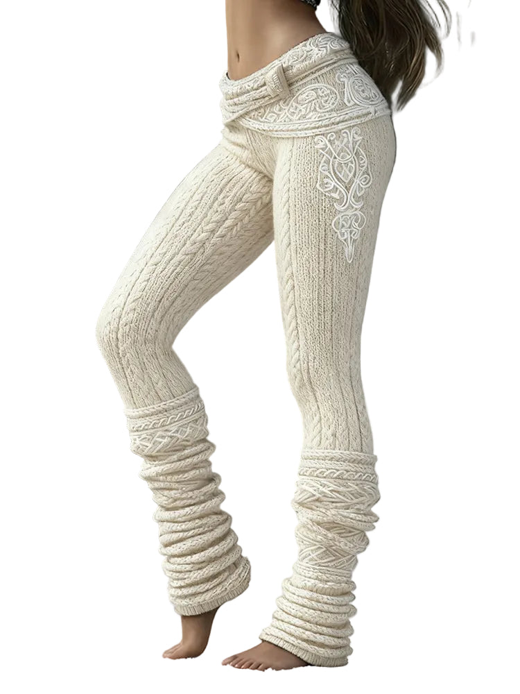 Women's Viking Celtic Pattern Art Cozy Leggings