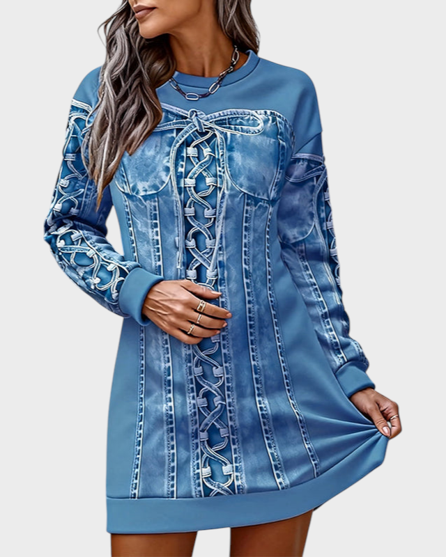 Vicky | Retro Dress with Long Sleeves